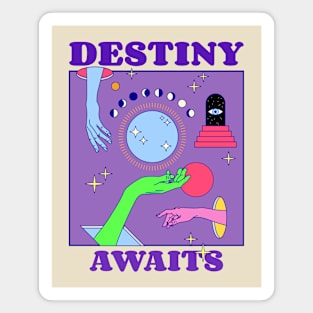 Destiny Awaits mystical esoteric Magnet